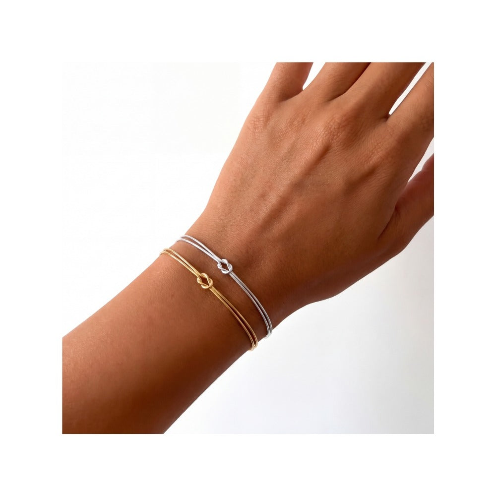 Legame Indissolubile – Bracciale con Nodo d'Amore