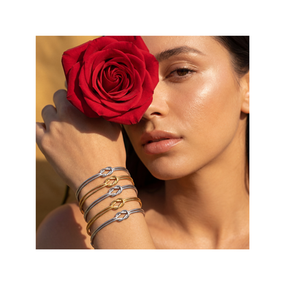 Legame Indissolubile – Bracciale con Nodo d'Amore