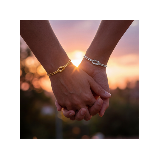Legame Indissolubile – Bracciale con Nodo d'Amore