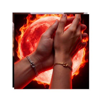 Legame Indissolubile – Bracciale con Nodo d'Amore