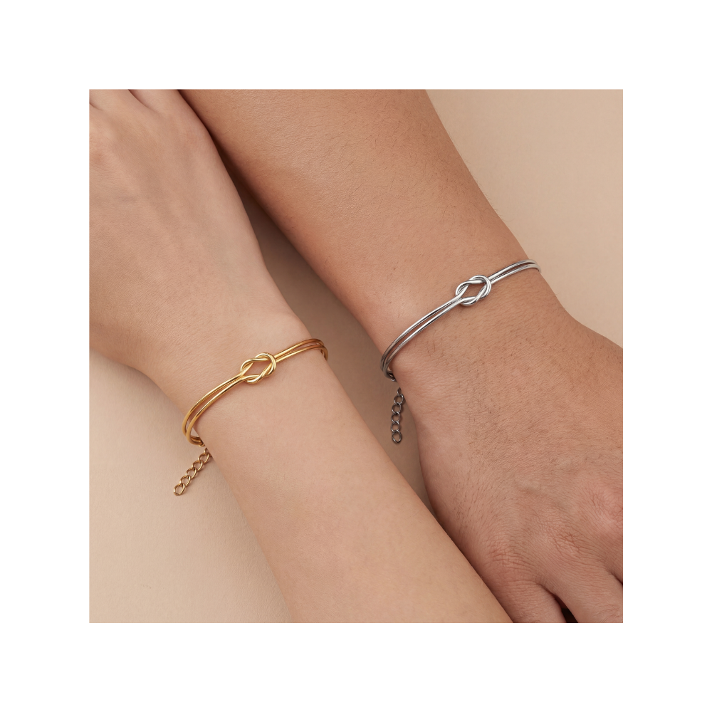 Legame Indissolubile – Bracciale con Nodo d'Amore